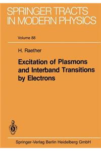 Excitation of Plasmons and Interband Transitions by Electrons