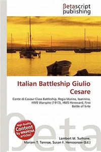 Italian Battleship Giulio Cesare