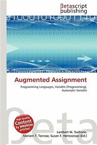 Augmented Assignment
