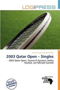 2003 Qatar Open - Singles