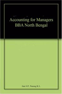 Accounting for Managers BBA North Bengal