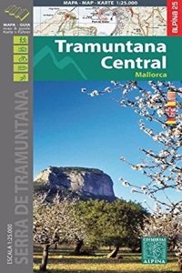 Mallorca - Tramuntana Central GR11 Map and Hiking Guide