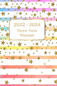 3 Year Monthly Planner 2022-2024