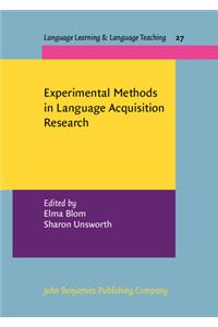 Experimental Methods in Language Acquisition Research