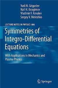 Symmetries of Integro-Differential Equations