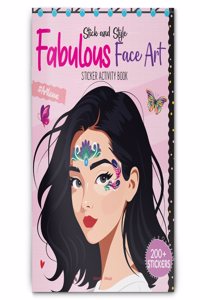 Stick and Style Fabulous Face Art Stickers Activity Book (Edition1)
