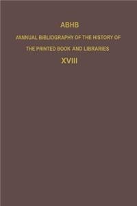 ABHB Annual Bibliography of the History of the Printed Book and Libraries