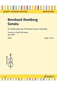 SONATA E MINOR OP 381