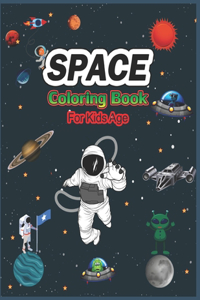 Space Coloring Book for Kids
