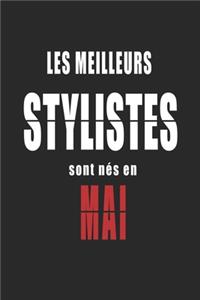 Les Meilleurs Stylistes sont nés en Mai carnet de notes