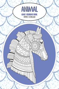 Adult Coloring Book - Under 10 Dollars - Animal