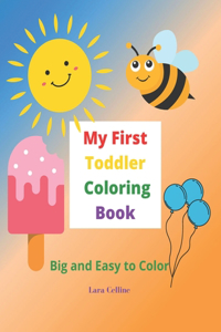 My First Toddler Coloring Book