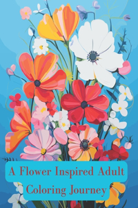 Flower Inspired Adult Coloring Journey