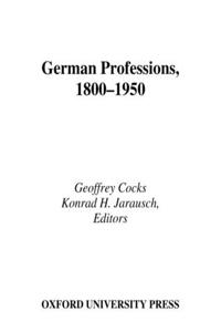 German Professions 1800-1950