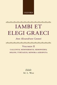 Iambi Et Elegi Graeci