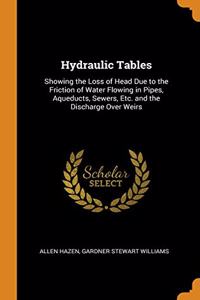 Hydraulic Tables