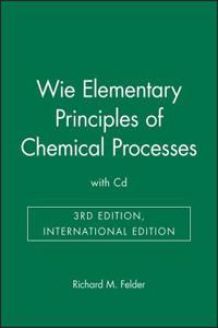 Elementary Principles of Chemical Processes