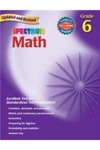 Spectrum Math: Grade 6
