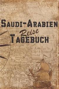 Saudi-Arabien Reise Tagebuch: 6x9 Reise Journal I Notizbuch mit Checklisten zum Ausfüllen I Perfektes Geschenk für den Trip nach Saudi-Arabien für jeden Reisenden