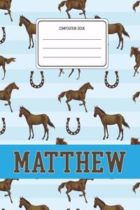 Composition Book Matthew