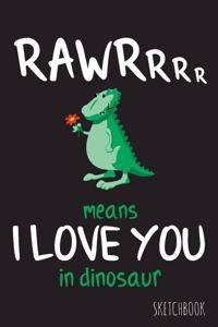 Rawrrrr Means I Love You In Dinosaur