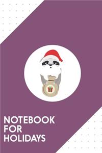 Notebook for Holidays
