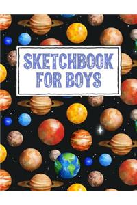 Sketchbook for Boys