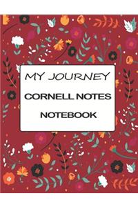 My Journey Cornell Notes Notebook