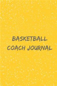 Basketball Coach Journal