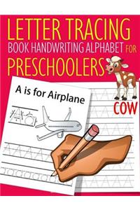 Letter Tracing Book Handwriting Alphabet for Preschoolers COW
