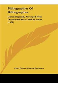Bibliographies of Bibliographies