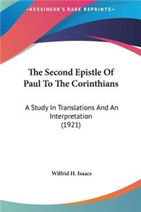 The Second Epistle of Paul to the Corinthians