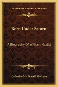 Born Under Saturn