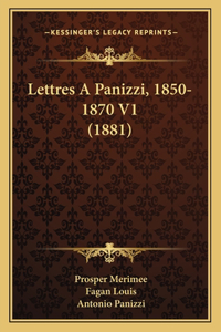 Lettres A Panizzi, 1850-1870 V1 (1881)