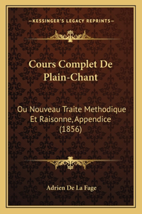 Cours Complet De Plain-Chant