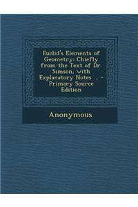 Euclid's Elements of Geometry