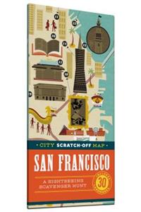 City Scratch-Off Map: San Francisco