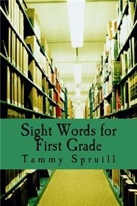 Sight Words for First Grade