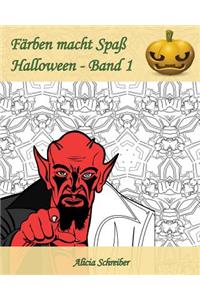 Färben macht Spaß - Halloween - Band 1