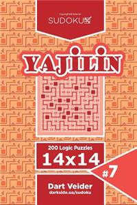 Sudoku Yajilin - 200 Logic Puzzles 14x14 (Volume 7)