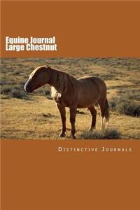 Equine Journal Large Chestnut