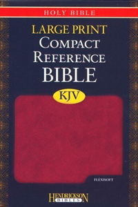 Large Print Compact Reference Bible-KJV