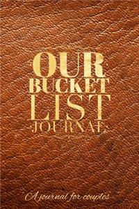 Our Bucket List Journal