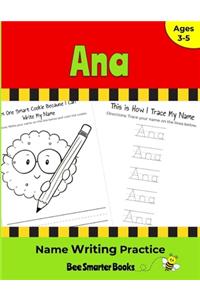 Ana Name Writing Practice