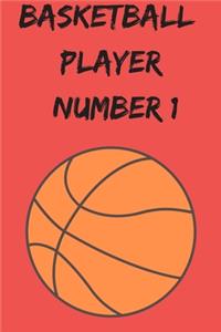 Basketball player number 1 - ball