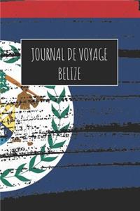 Journal de Voyage Belize