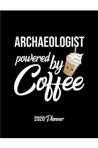 Archaeologist Powered By Coffee 2020 Planner