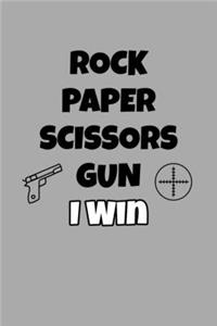 Rock Paper Scissors Gun I Win