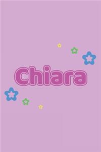 Chiara: Vornamen Notizbuch für Frauen und Mädchen - Vornamen Notizbuch für Frauen und Mädchen - Notizbuch, Notizheft oder Schreibheft für Schule, Uni, Beruf