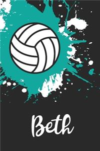 Beth Volleyball Notebook